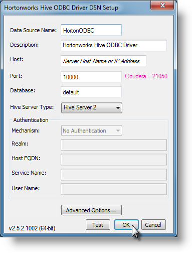 Cloudera Odbc Driver For Apache Hive